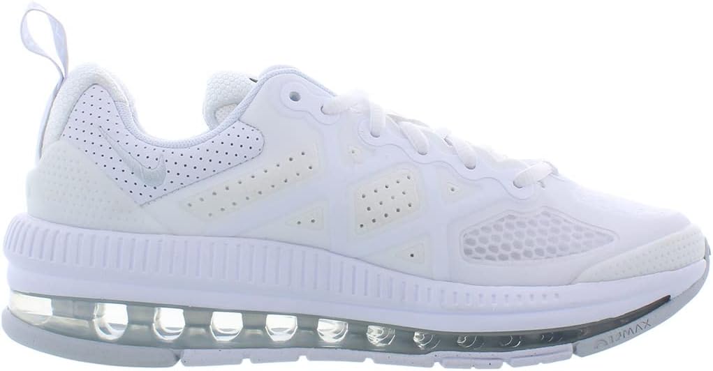 Баскетбольные кроссовки Nike Air Max Genome, белый/черный — фото 2
