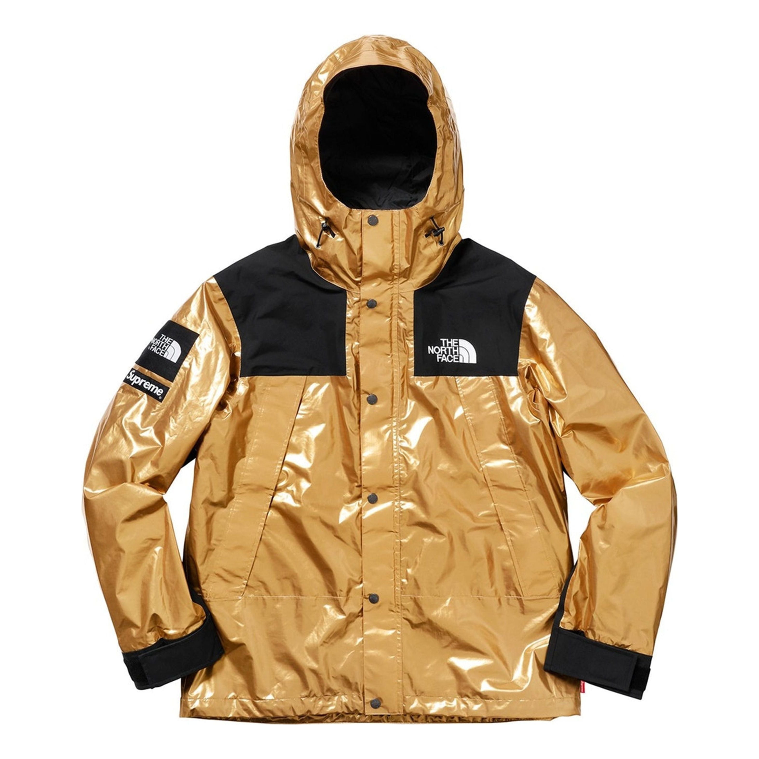 

Куртка Supreme SS18 The North Face Metallic Mountain Parka Gold x SUP-SS18-604, золотой