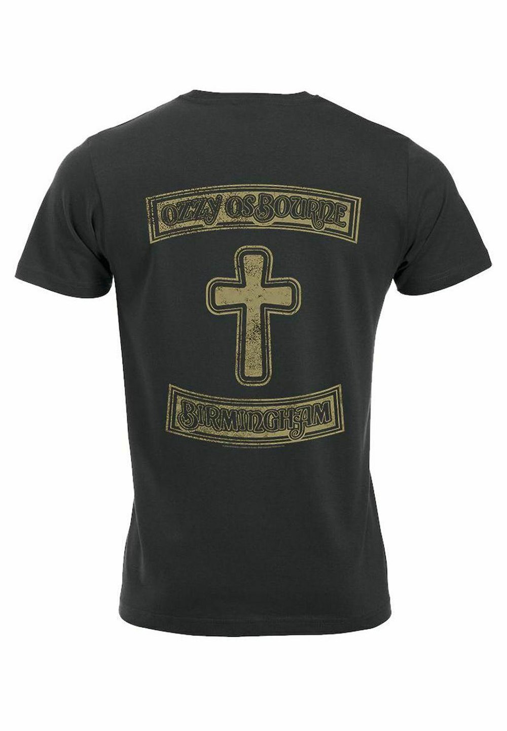 

Футболка с принтом OZZY OSBOURNE OZZY FROM BIRMINGHAM rockshirts, черный