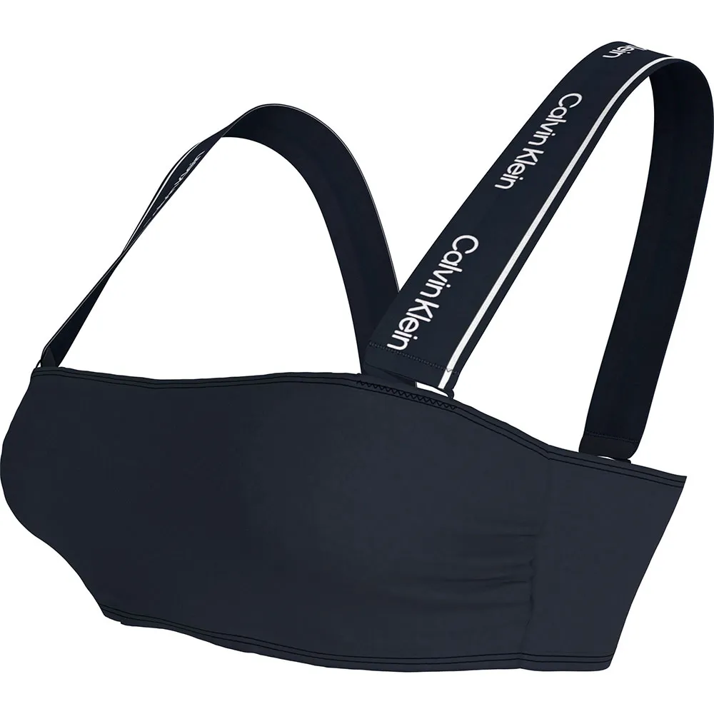 Топ бикини Calvin Klein Removable, синий — фото 3