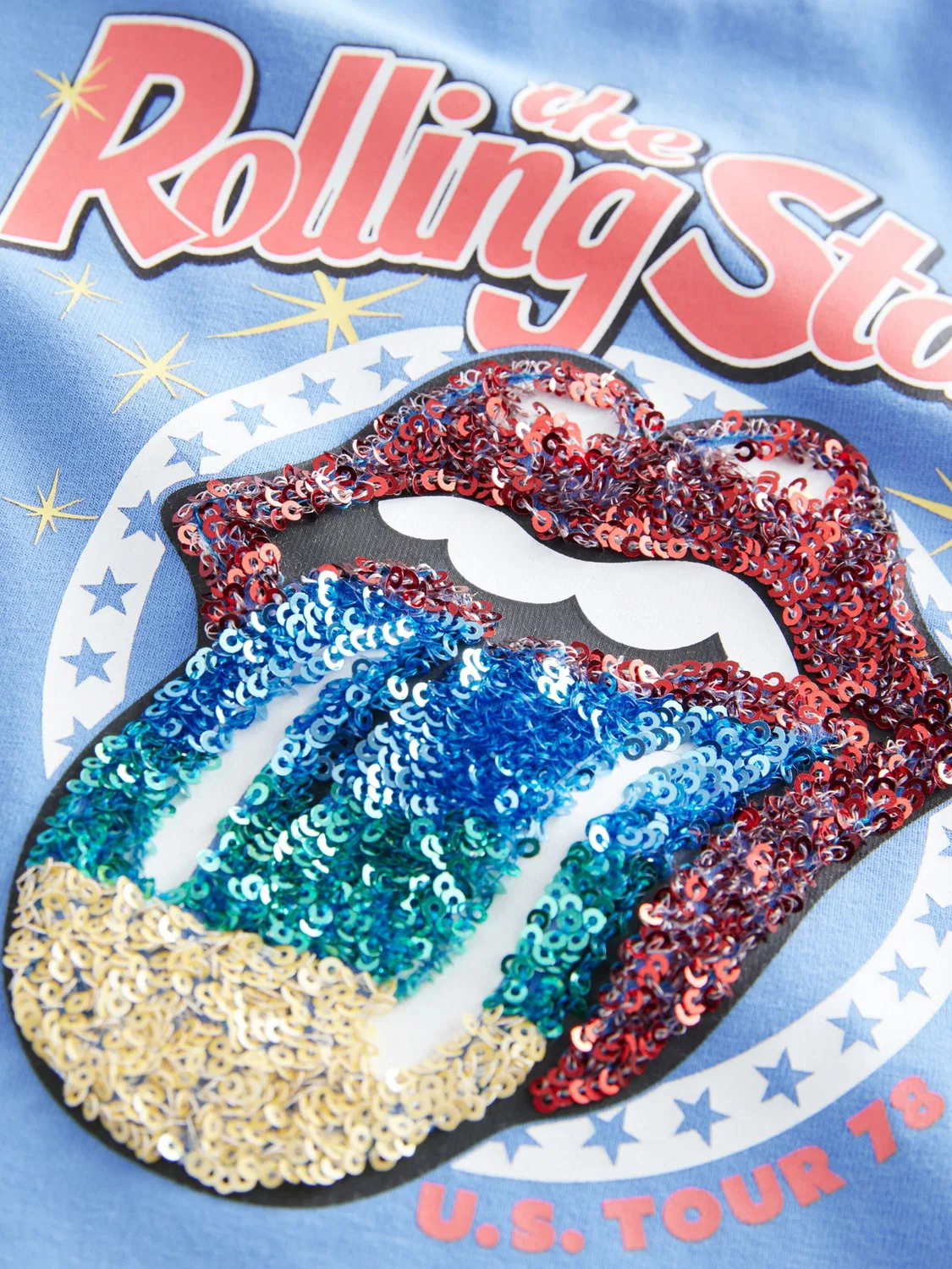 Футболка 'Rolling Stones' Next, Blue — фото 4