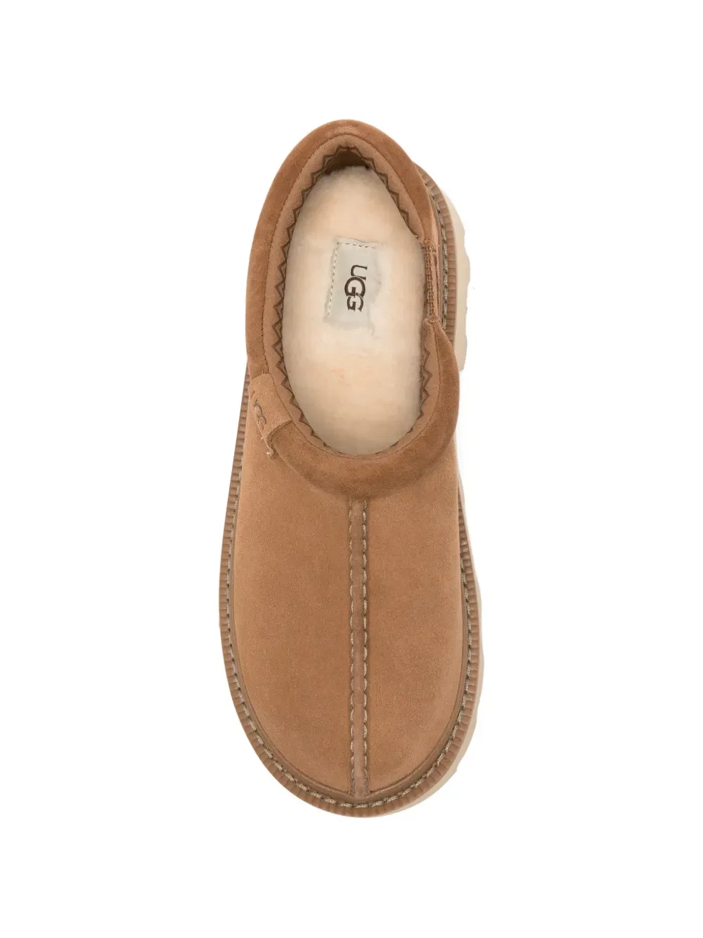 Лоферы Tasman с отстрочкой и выступами Ugg, коричневый — фото 4