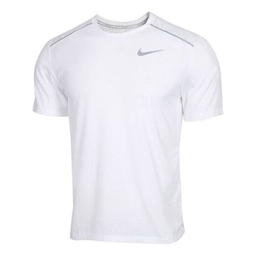 

Футболка rise 365 short-sleeve running top men white Nike, белый