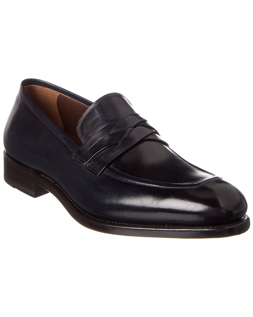 

Кожаные лоферы Ferragamo Salvatore Ferragamo, синий