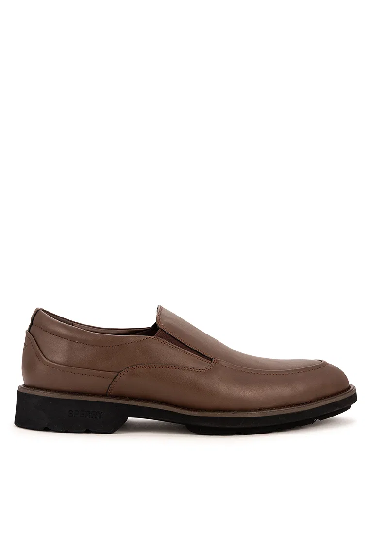 Туфли, двухчастный горе, модель Newman II Sperry, коричневый