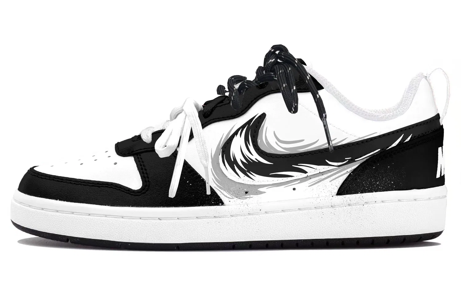 Кроссовки для скейтбординга Nike Court Borough Low Black