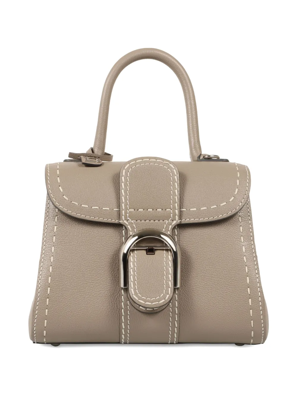 

Сумка-тоут Mini Brillant Surpiqué Delvaux, нейтральный
