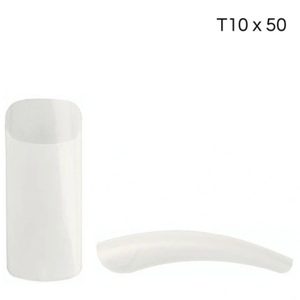 

Xan Pro Natural Square Tips With Long Band Size 10 X 50 Pieces Xanitalia Pro