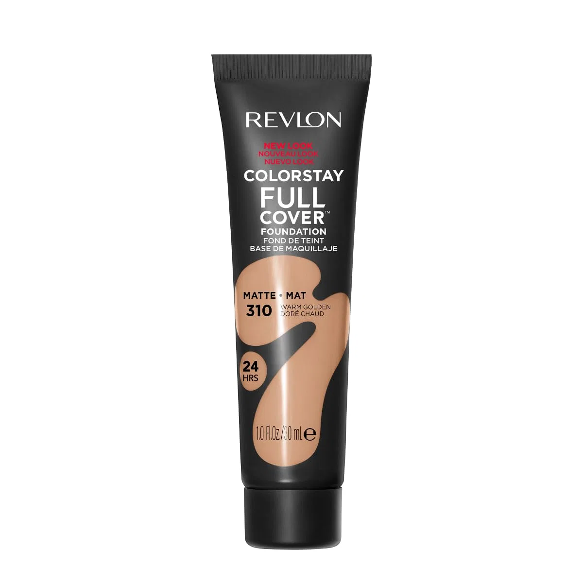 Матовая тональная основа Revlon ColorStay Full Cover Longwear, оттенок Warm Gold Revlon, 310 Warm Golden