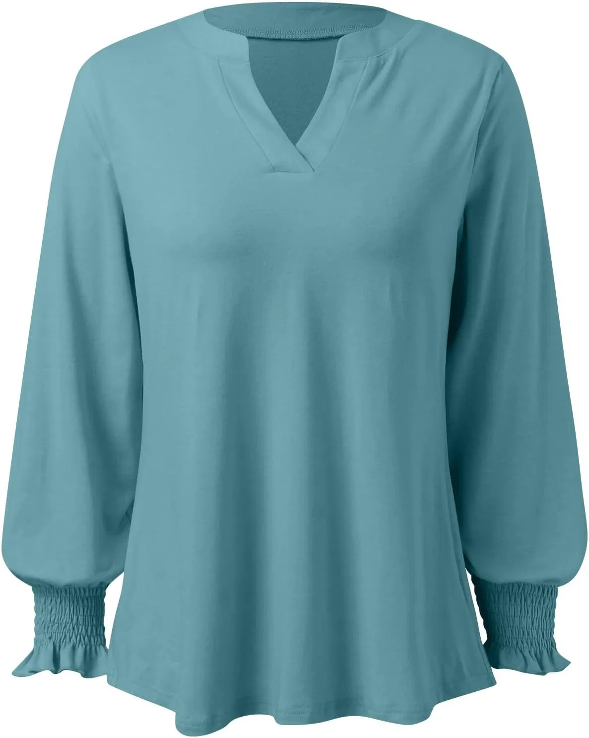 Блуза свободного кроя с V-образным вырезом T-Shirt Top, AG — фото 2