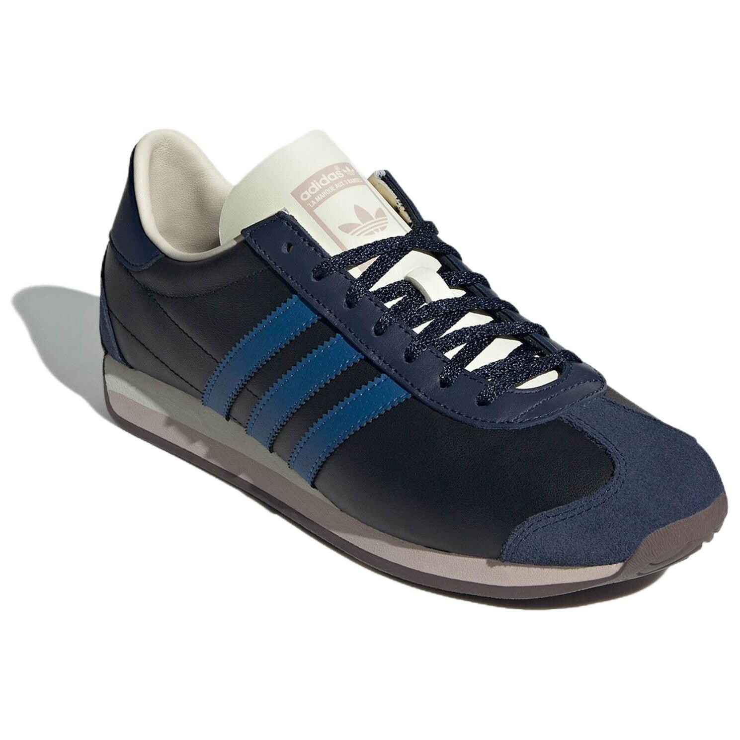 Adidas originals COUNTRY Lifestyle Обувь унисекс, Black/Blue — фото 4