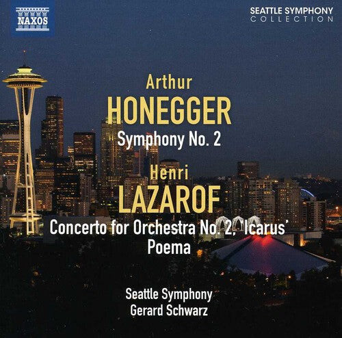 

CD диск Honegger / Schwarz / Seattle Sym / Lazarof: Symphony No. 2 / Concerto for Orchestra