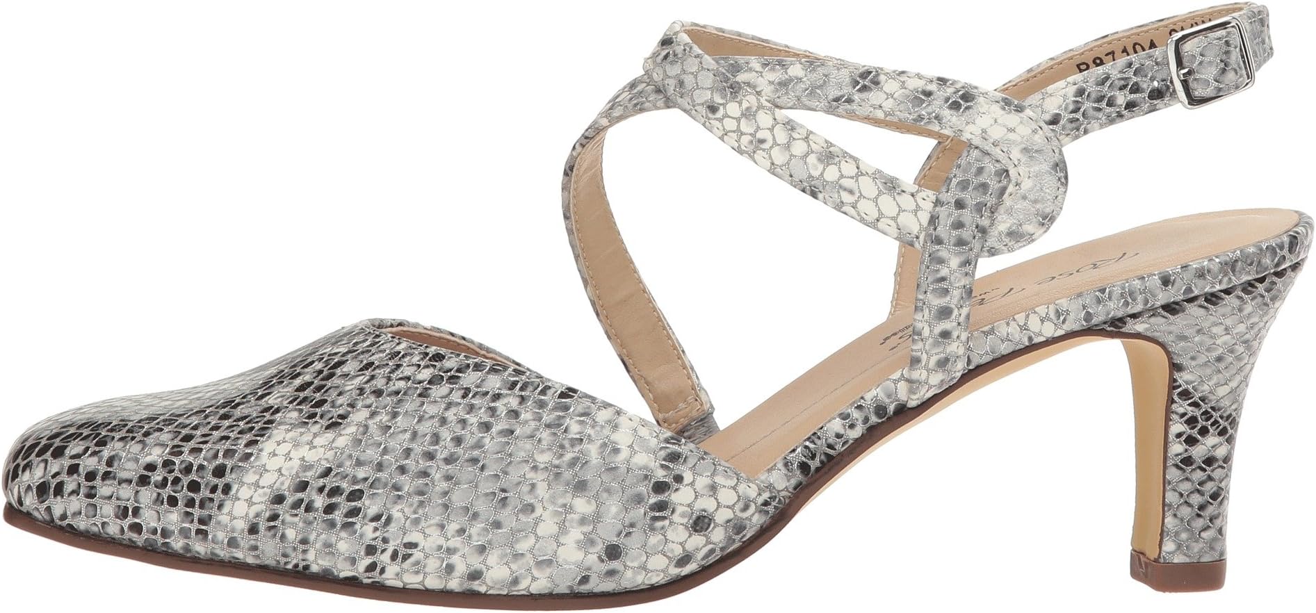 Туфли Walking Cradles Rosie, цвет Silver Multi Snake Print — фото 4