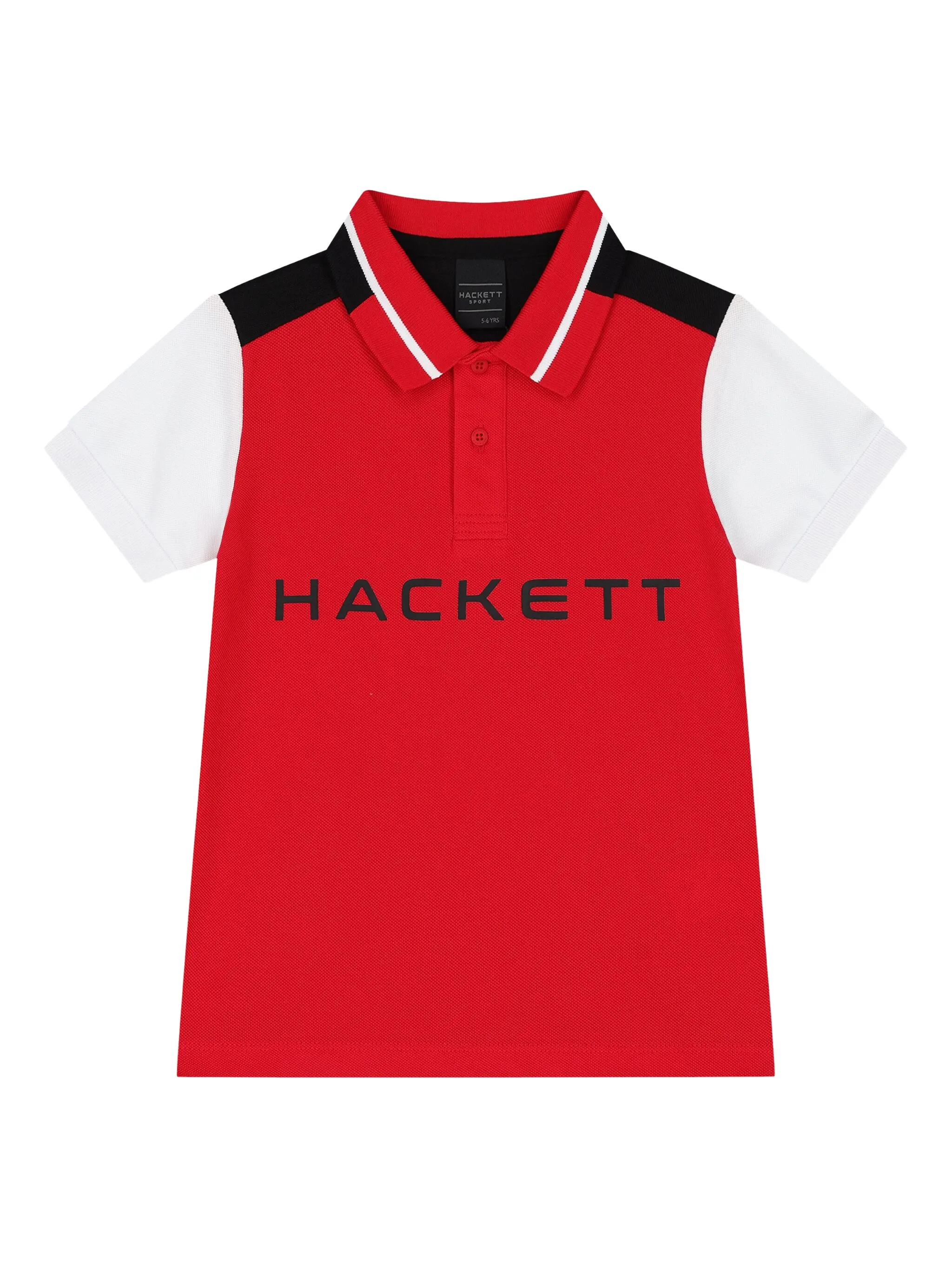 

Рубашка поло с логотипом Hackett Kids, белый