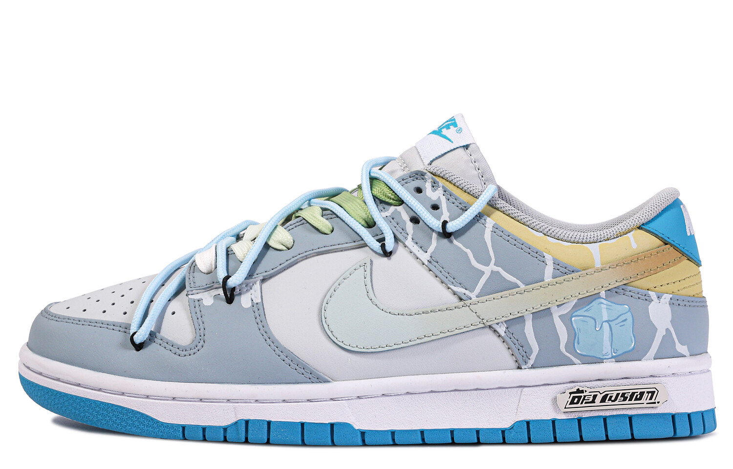 

Кроссовки Nike Dunk Skateboard Shoes Men Low-Top Blue/White