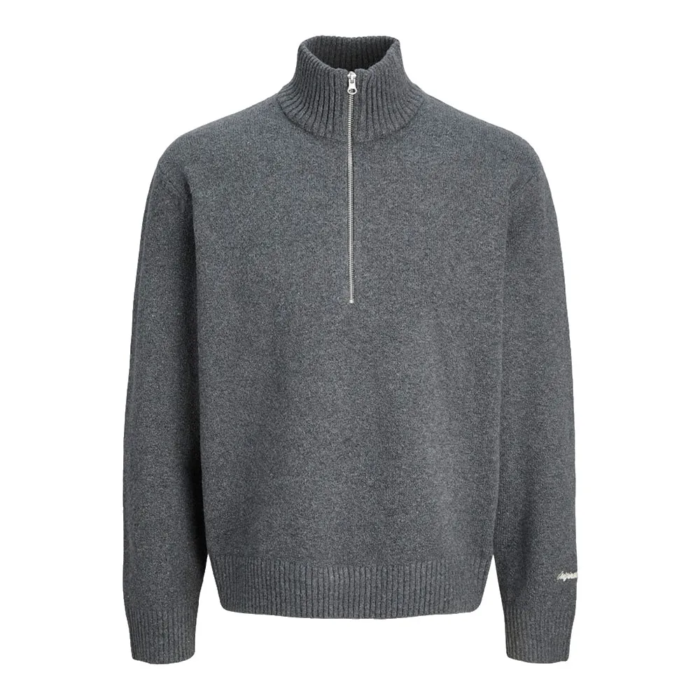 

Свитер Jack & Jones Norrebro half zip, серый