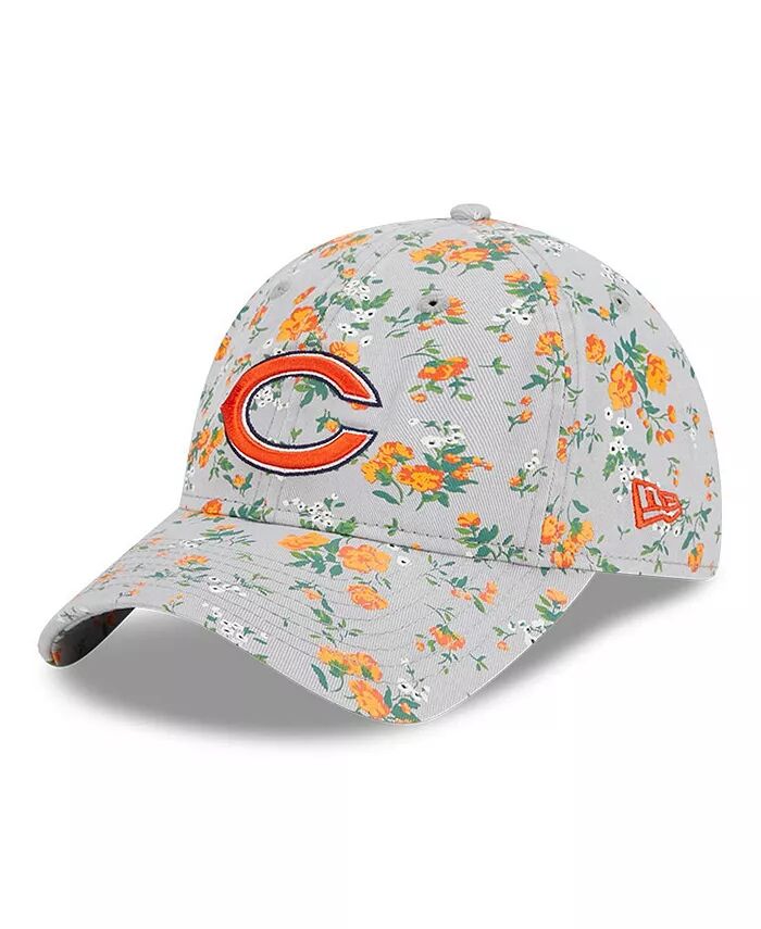 

Девушки Молодежь Серый Chicago Bears Букет 9TWENTY Регулируемая шляпа New Era