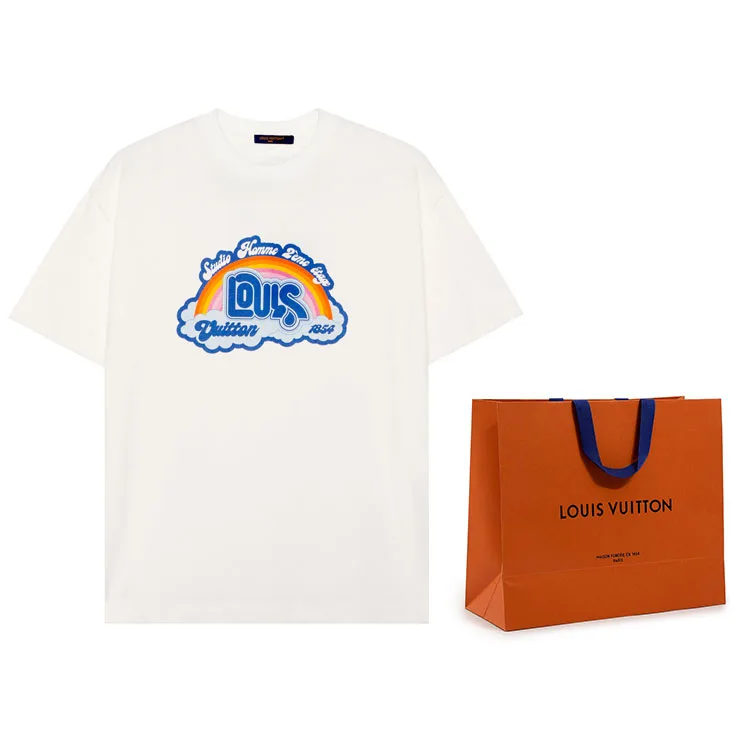 Футболка с логотипом LOUIS VUITTON, Shopping Bag