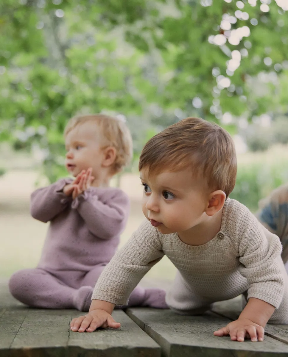 

Джемпер с узором Sfera, светло-бежевый