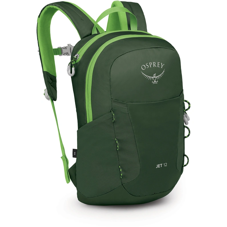 

Детский рюкзак Jet 12 Osprey, blue spikemoss-lemongrass