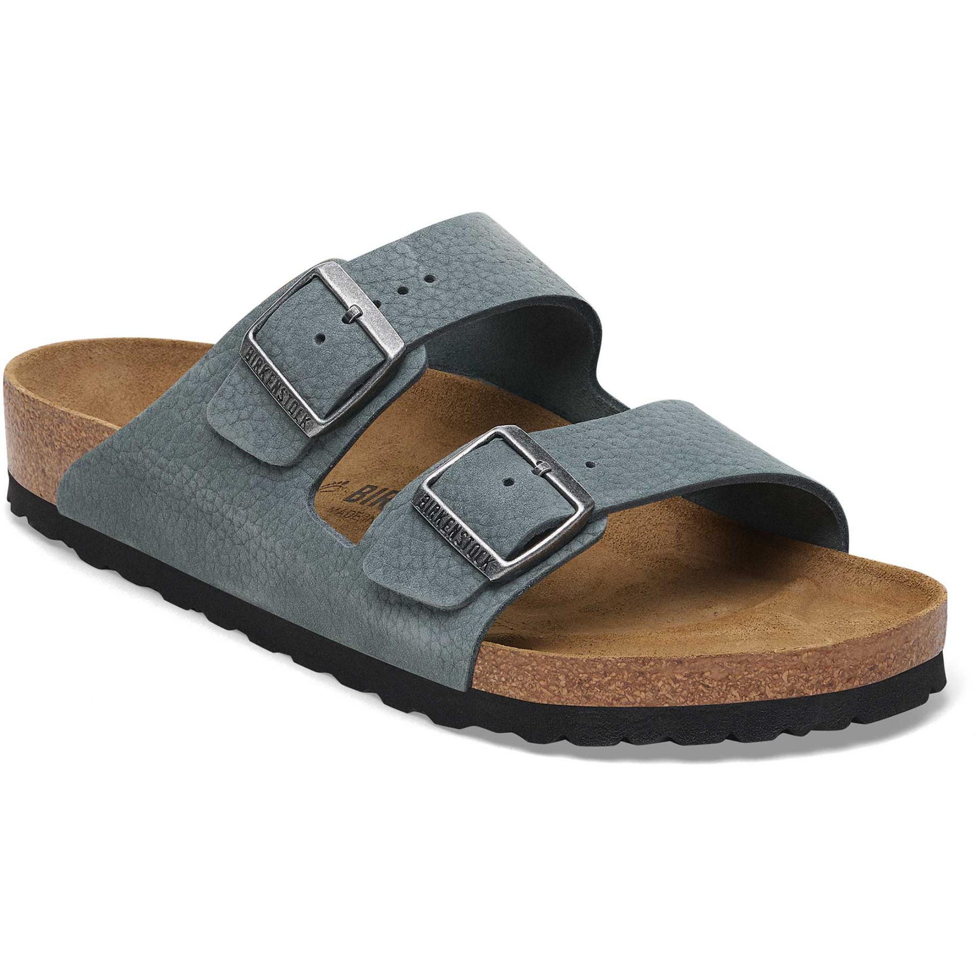 

Мужские сандалии Arizona Birkenstock, Desert Buck Basalt Grey