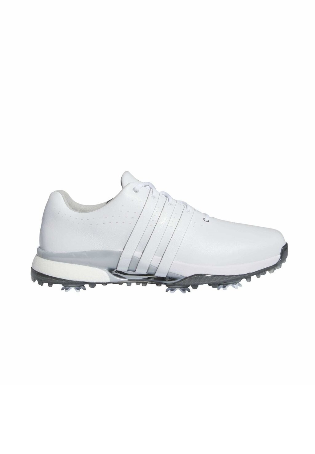 

Кроссовки для гольфа Tour360 24 adidas Golf, Cloud White Cloud White Silver Metallic