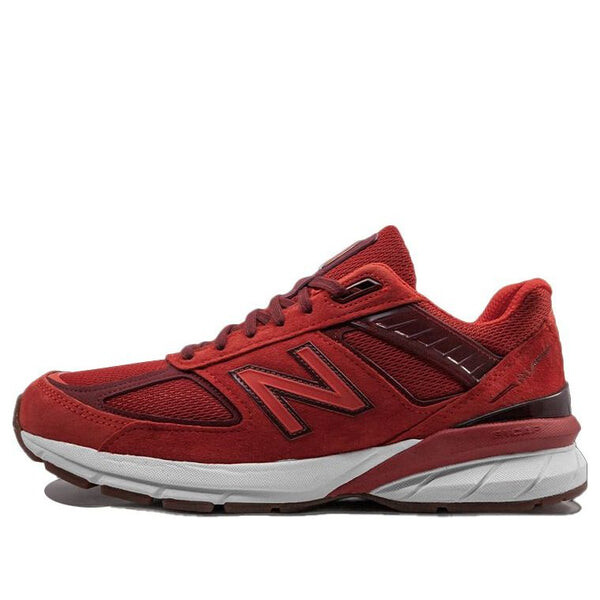 

Кроссовки 990v5 made in usa 'molten lava' New Balance, красный
