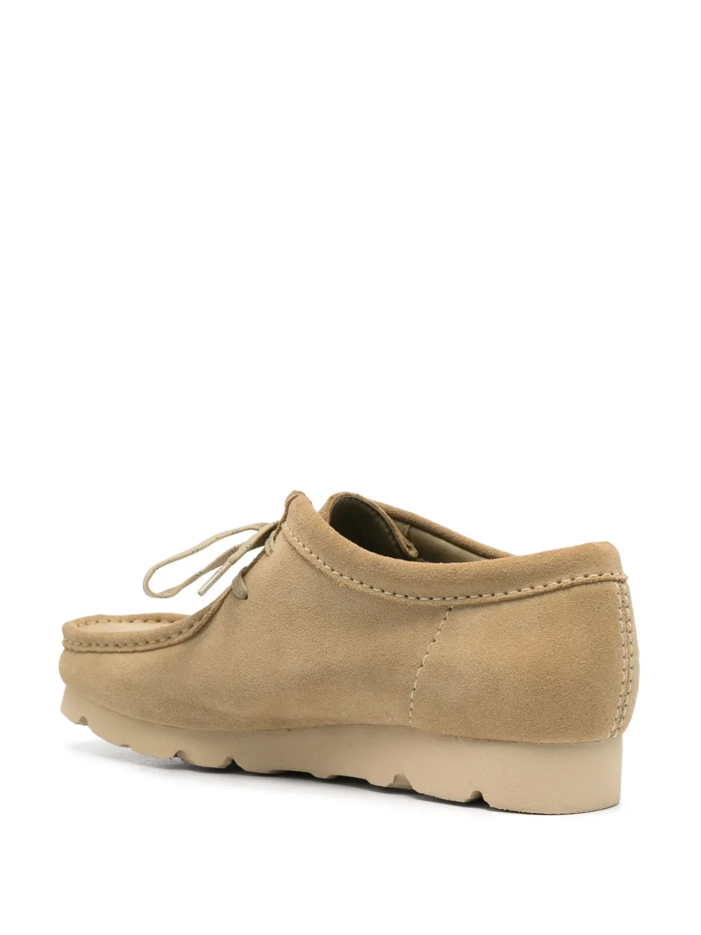 Ботинки Wallabee Clarks Originals, коричневый — фото 3