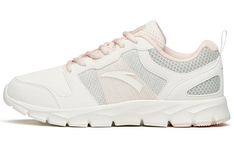 

Коллекция беговых кроссовок для женщин с низким верхом цвета слоновой кости, белый/белый, серо-зеленый/белый порошок Anta