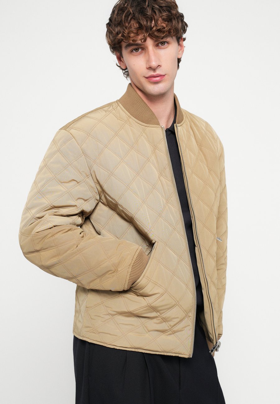 Куртка BOSS CORLE, Dark Beige/Camel — фото 4