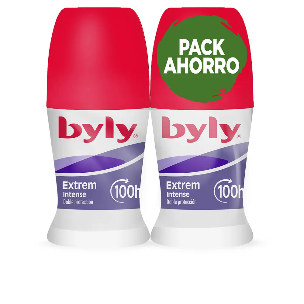 

Дезодорант Extrem intense 100h deo roll-on lote Byly, 2 x 50 мл.