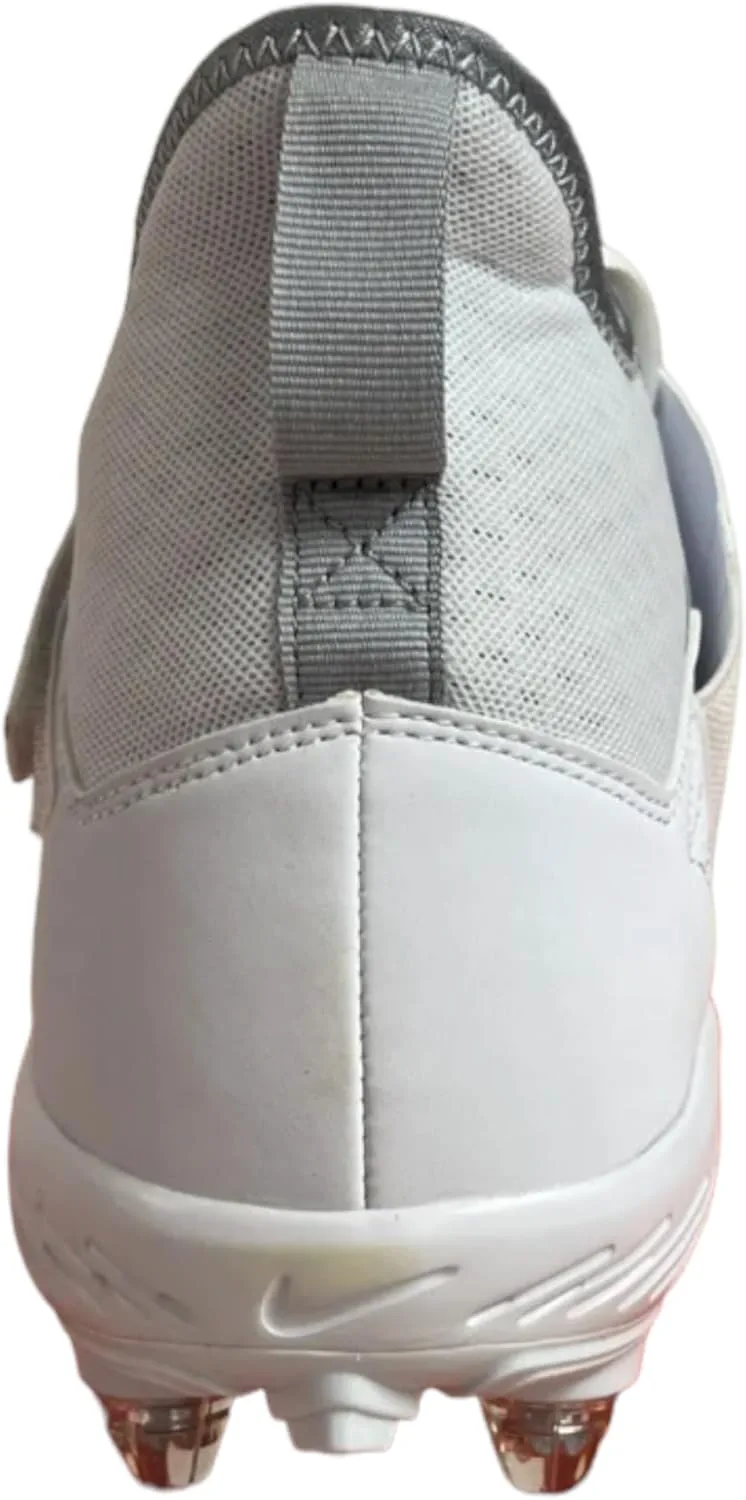 Футбольные бутсы Nike Alpha Menace Pro 2 Mid для мужчин, белый/черный/серый — фото 4