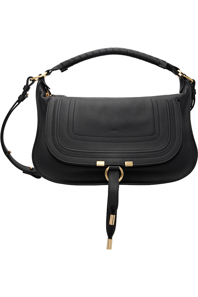 

Маленькая сумка через плечо "Марси" Chloé, черный