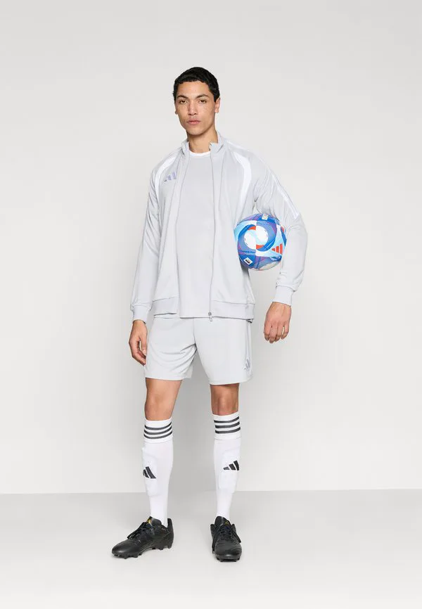Куртка tiro26 для лиги, тренировочная куртка Adidas Performance, Team Light Grey/White — фото 2