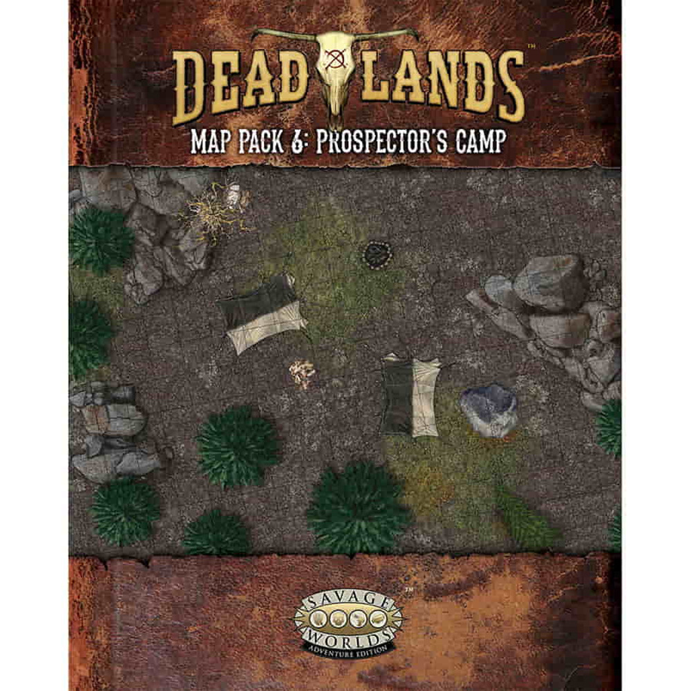 

Ролевая игра Studio 2 Publishing Savage Worlds RPG: Deadlands - The Weird West Map Pack 6: Prospector's Camp