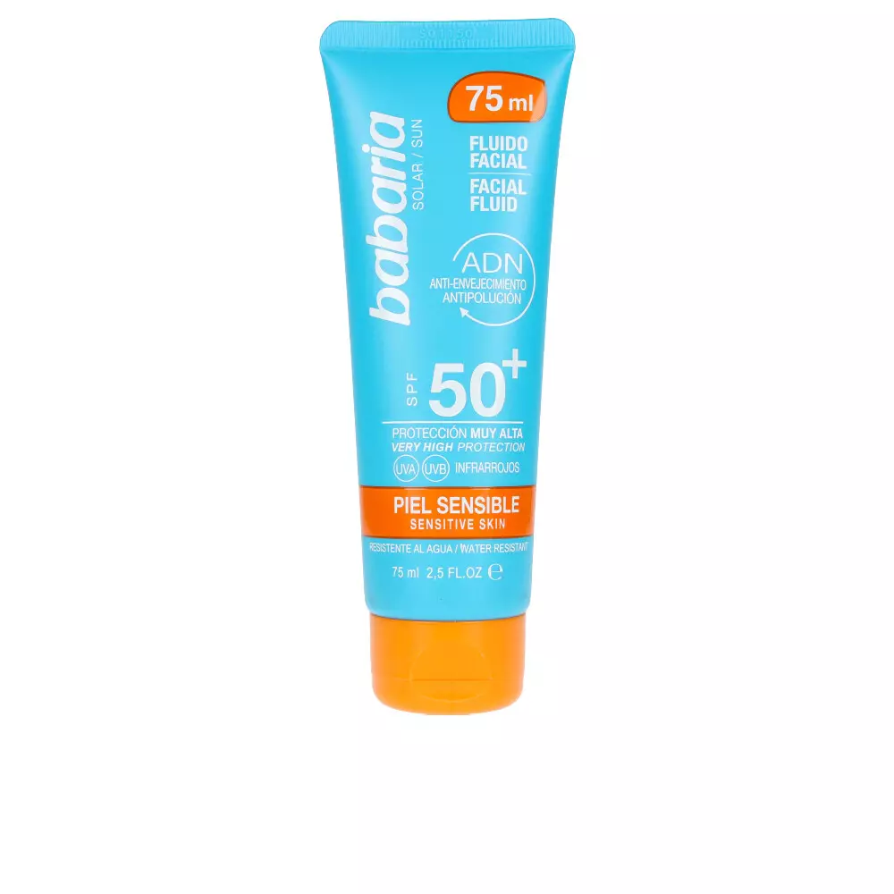 

Солнцезащитный крем Solar Adn Sensitive Crema Solar Facial Spf50+ Babaria, 75 мл