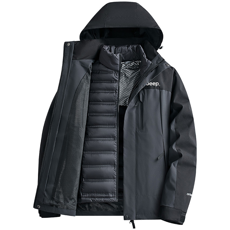 

Jeep Куртка Unisex, Dark Gray (Down Liners+Shell Clothing Sets)