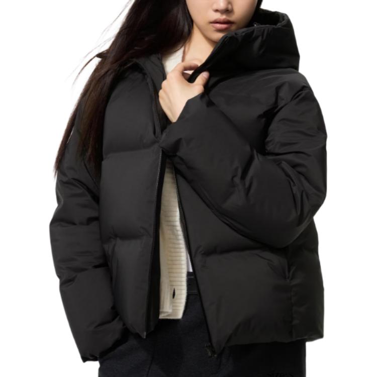 

UNIQLO Женская черная пуховая куртка