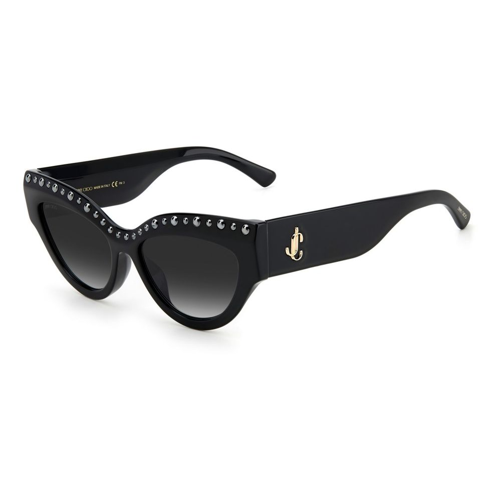 

Черные ацетатные солнцезащитные очки Jimmy Choo Eyewear