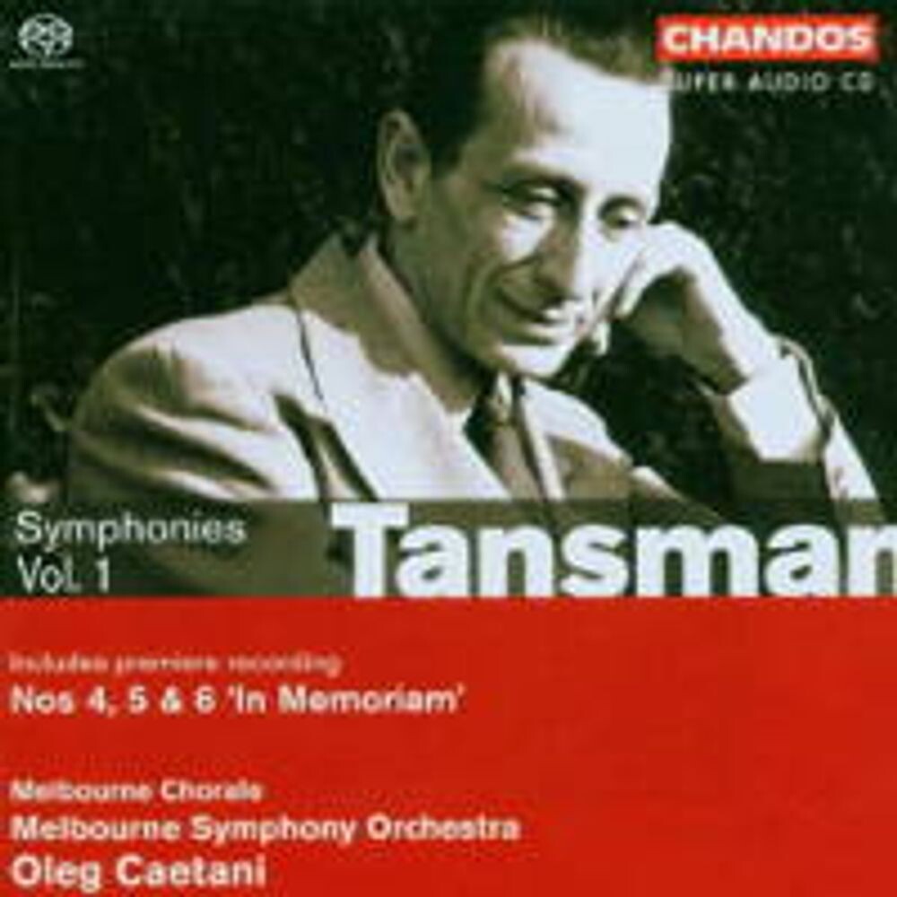 

Диск CD Tansman: Symphonies, Vol. 1 [Hybrid SACD] - Alexandre Tansman, Oleg Caetani, Melbourne Symphony Orchestra, Melbourne Chorale