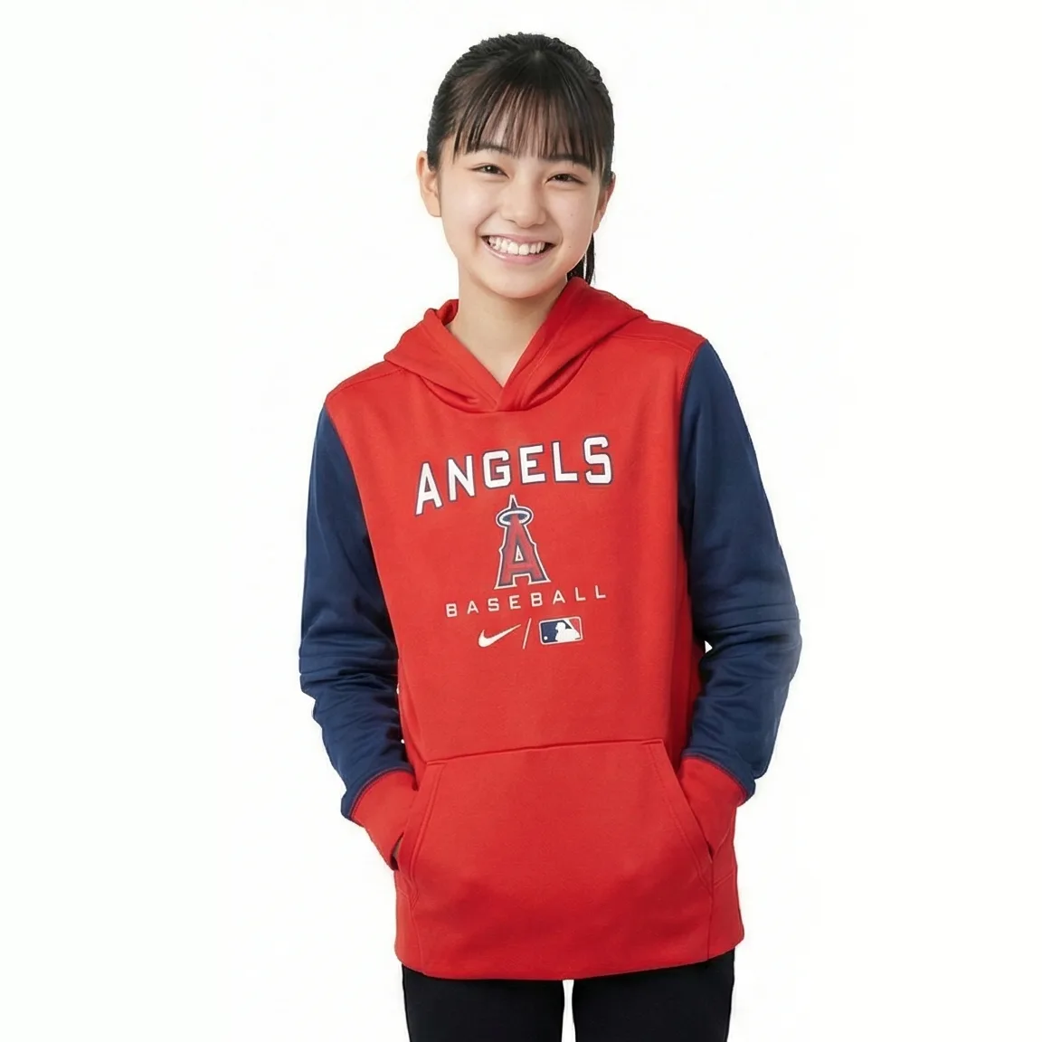 Толстовка MLB для детей 3-7 лет Nike, красный — фото 4