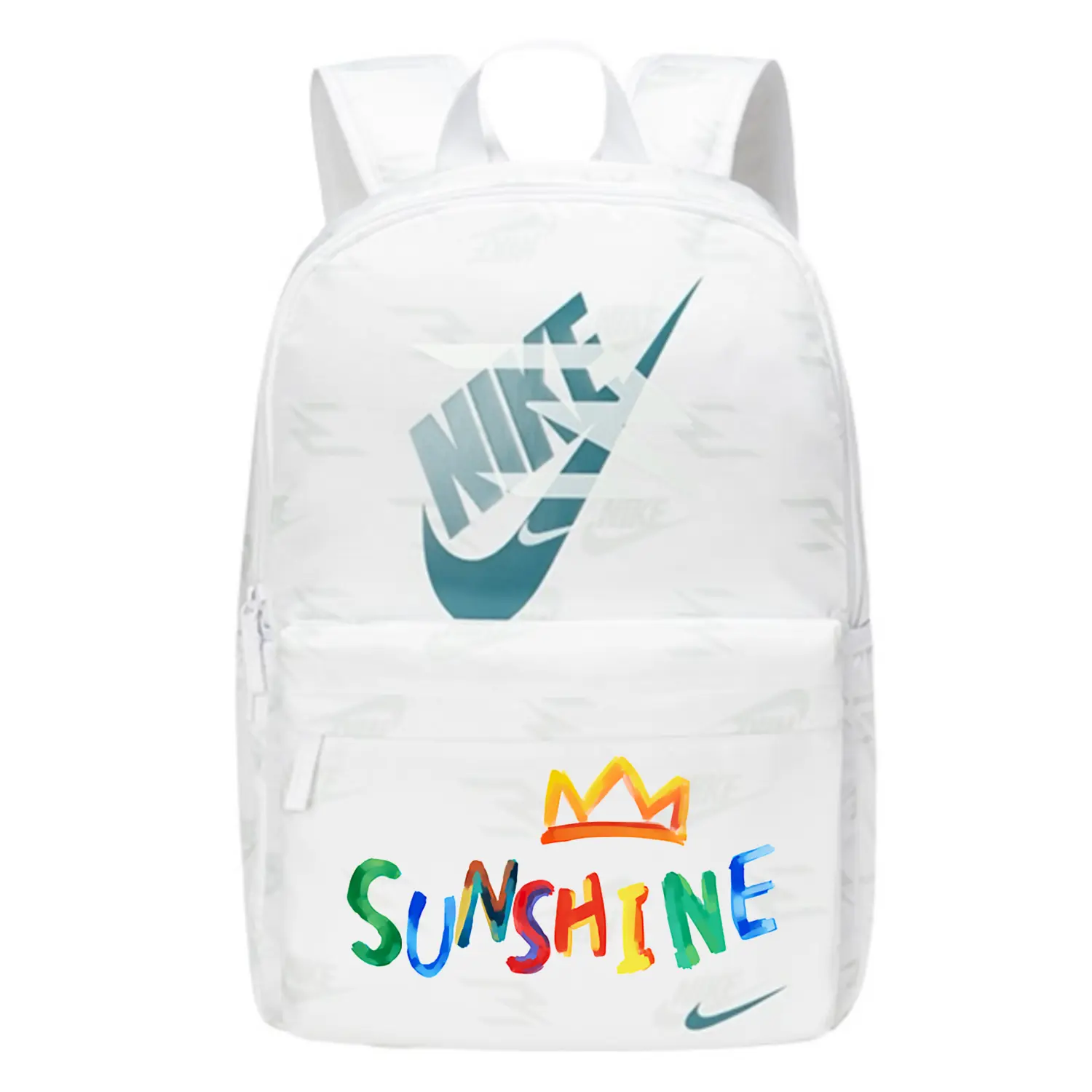 

Nike Полиэстеровый рюкзак унисекс ярко-белый, Sunshine