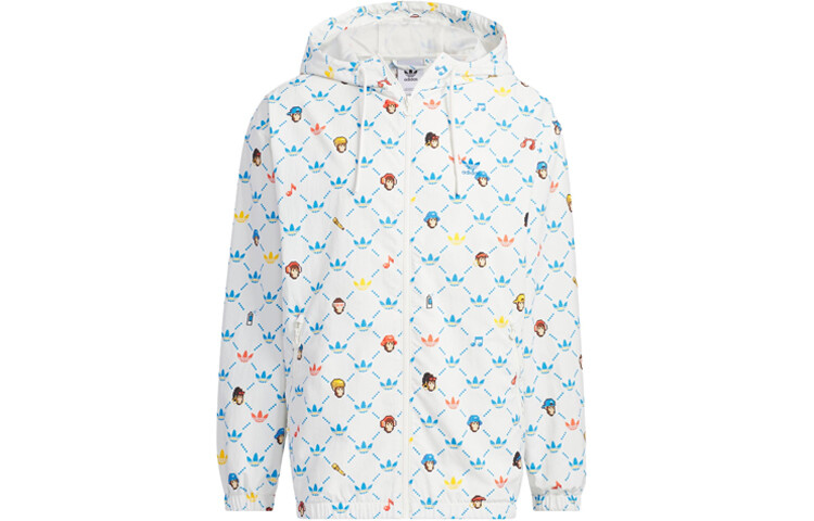 

Куртка Monkey Kingdom унисекс мелово-белый Adidas Originals