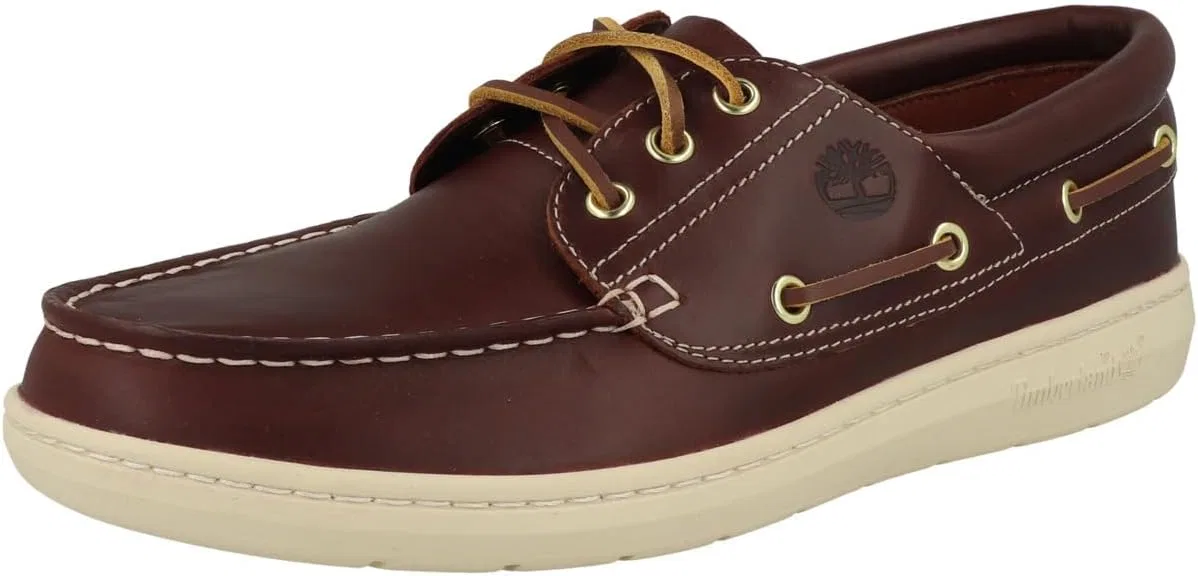 Мужские туфли Timberland Portofino PierBoat, Brown — фото 4