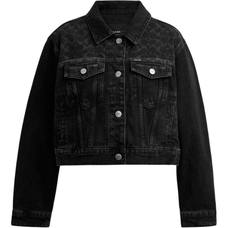 

COACH Куртка женская черная, Black