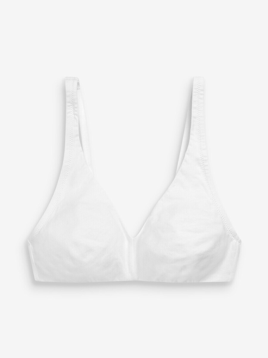 Треугольный бюстгальтер Next Triangle Bra, цвет marine blue/powder/white — фото 3