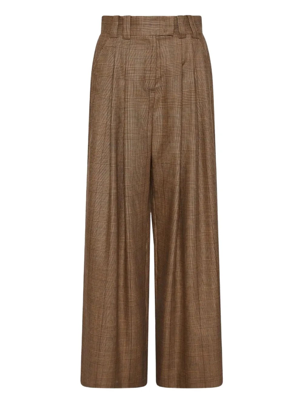 

Плиссированные клетчатые брюки ULTRA Marella, коричневый