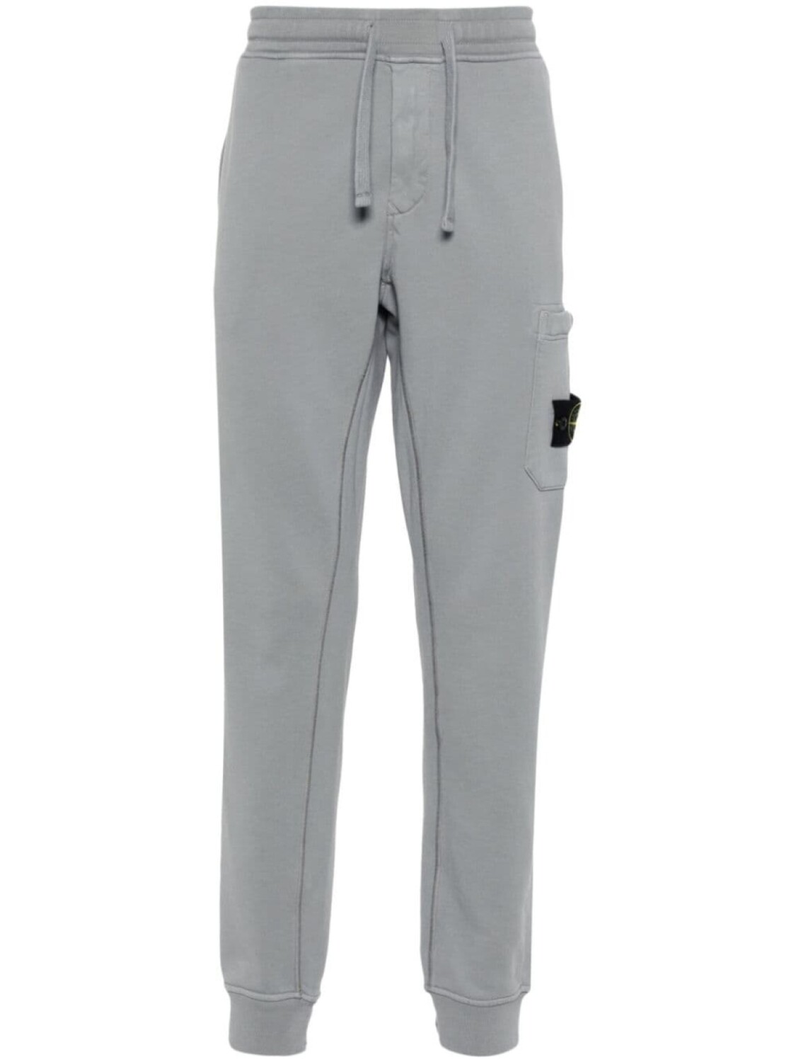 

Stone Island спортивные брюки из хлопка с компасом, серый