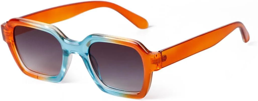 

Солнцезащитные очки с защитой UV400 | Маленькая оправа, линзы конфетного цвета | Для женщин и мужчин, для занятий спортом на открытом воздухе и вождения DSVIGF, 01