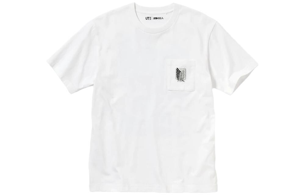 

UNIQLO Мужская футболка, Белый